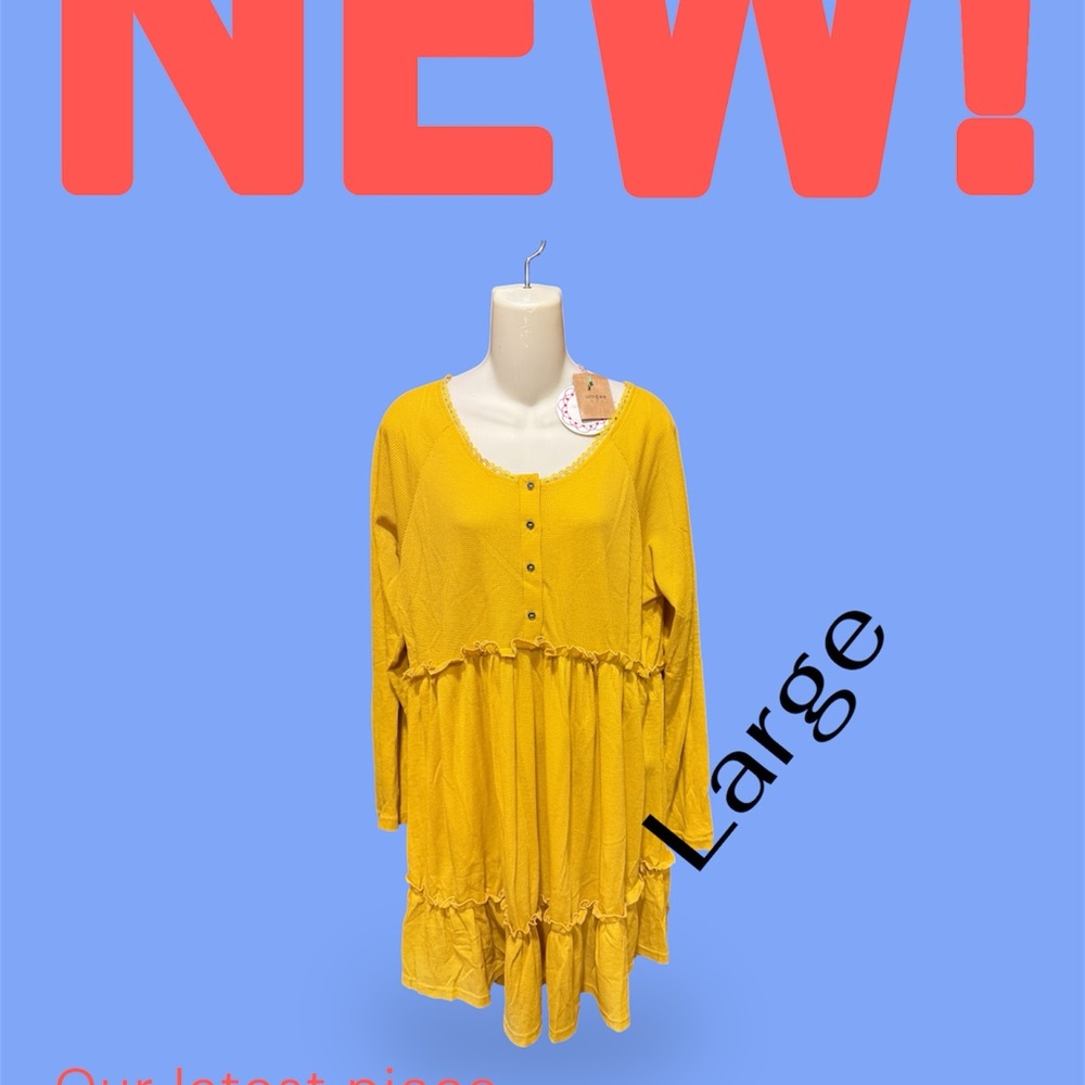 Umgee Mustard Dress